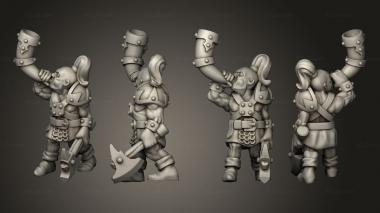 Military figurines marauder 39 3d model