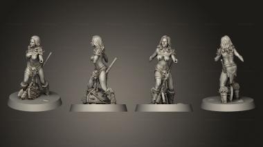 Military figurines MARAUDER C 3d model