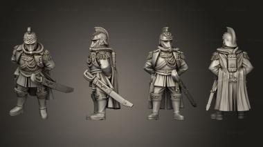 Military figurines Marshal Wilhelm 3d model