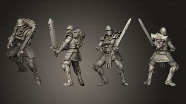 Military figurines Martian Gate Keeper 3 3d model