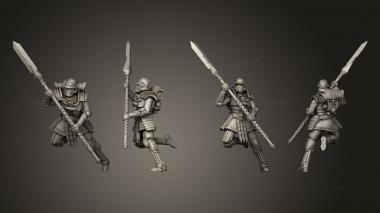 Military figurines Martian Gate Keeper 5 3d model