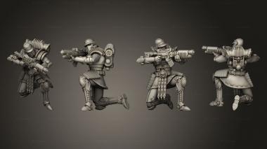 Military figurines Martian Gate Keeper 6 3d model