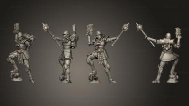 Military figurines Martian Gate Keeper 10 3d model