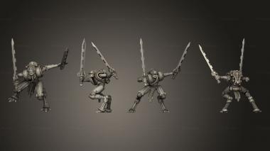 Military figurines Martian Irobreaker 2 3d model