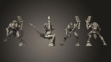 Military figurines Martian Irobreaker 3 3d model