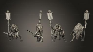 Military figurines Martian Irobreaker Leader 3d model