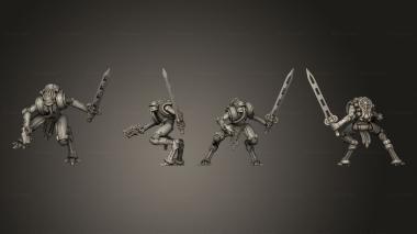 Military figurines Martian Ironbreaker 1 3d model