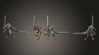 Military figurines Martian Ironbreaker 7 3d model