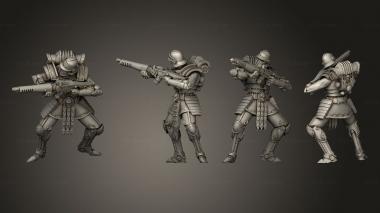 Military figurines Martin Gate Keeper 11 3d model