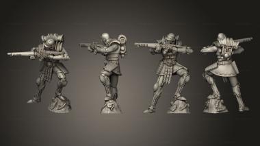 Military figurines Martin Gate Keeper 13 3d model