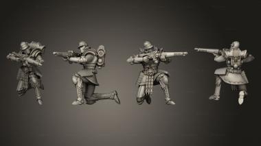 Military figurines Martin Gate Keeper 15 3d model