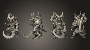 Military figurines Masaru the Noble Warrior 3d model