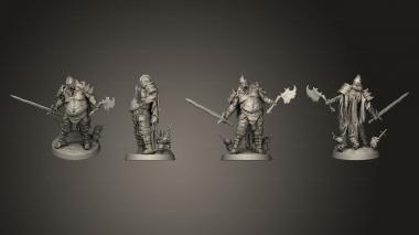 Military figurines Masochistic Plate 3d model