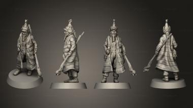 Military figurines Massa Craite  01 3d model
