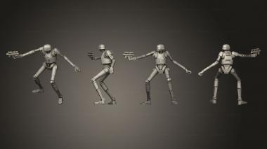 Military figurines Master KX Drone  kx friend 3d model