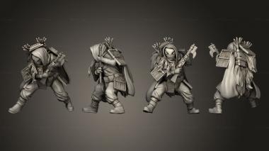 Military figurines Master Liberator Squad 3d model