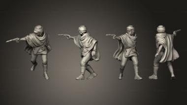 Military figurines Master Prodigal Twinsforest Variant Leia forest 3d model