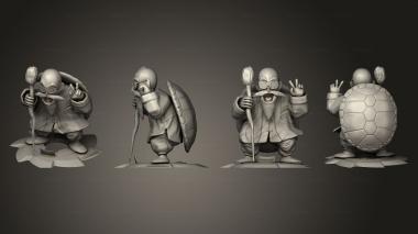 Military figurines Master Roshi Vandarel 3d model