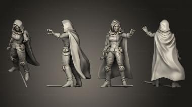 Military figurines Master Sara Kade Bundle hood 3d model