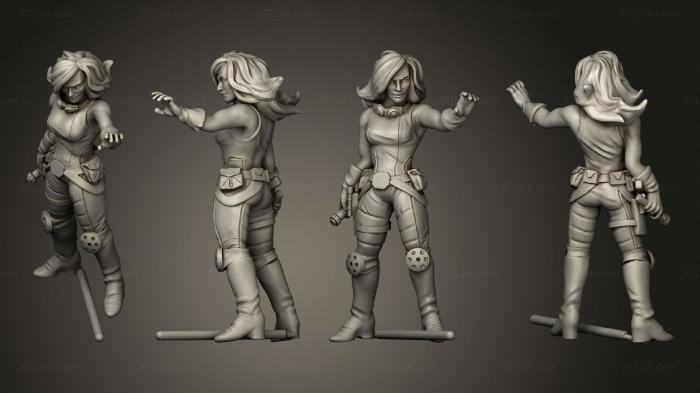 Military figurines (Master Sara Kade Bundle nohood, STKW_9615) 3D models for cnc