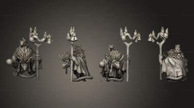 Military figurines Master Sohei farseer 3d model