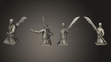 Military figurines Master 3d model