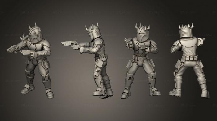 Military figurines (Mauldo 1, STKW_9628) 3D models for cnc