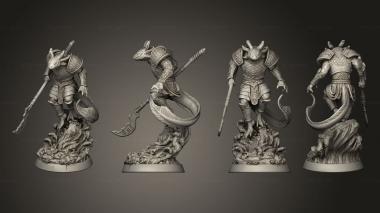 Military figurines Mezlcoatl 3d model