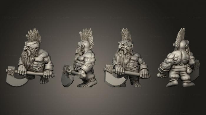 Military figurines (Monster 01, STKW_9884) 3D models for cnc