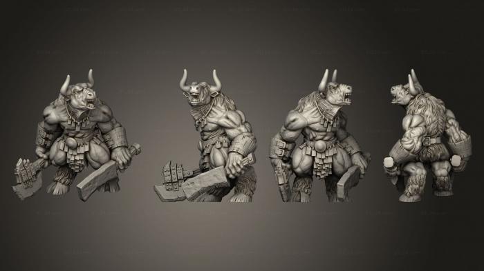 Military figurines (Monster 2, STKW_9885) 3D models for cnc