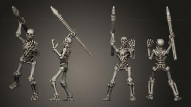 Military figurines Monstrous Encounters Giant Skeleton 3d model