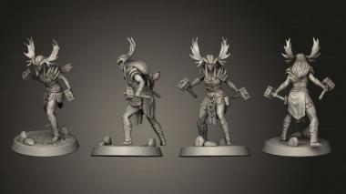 Military figurines Moose Incarnate 3d model