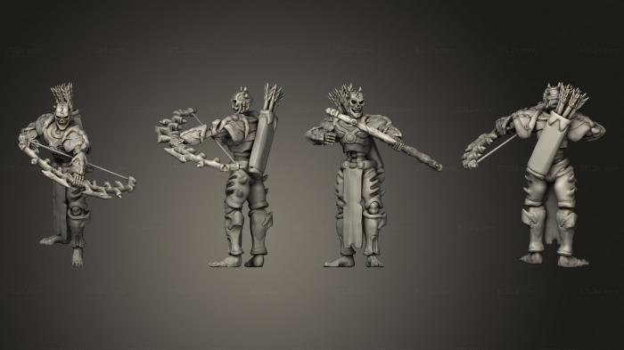 Military figurines (mortaarcher 04, STKW_9909) 3D models for cnc