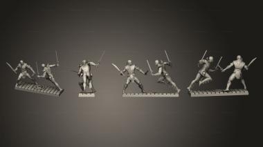 Military figurines MORTAL KOMBAT DIORAMA 3d model