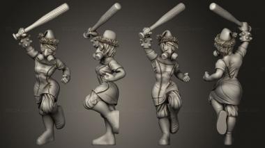 Military figurines Mosh Ganger Eenie 3d model