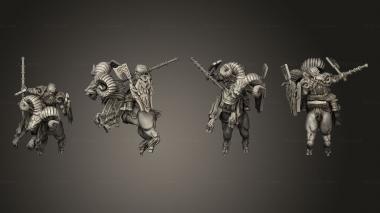 Military figurines Mountain Ram 3 3d model