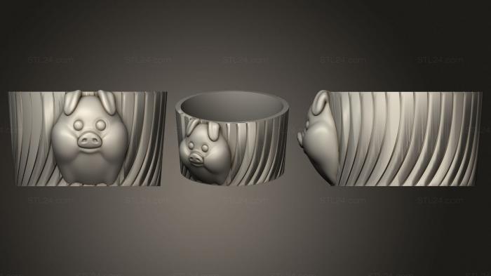 Faja vaso cerdito
