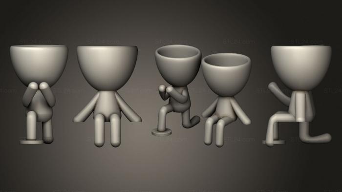 MACETAS VARIAS POSES