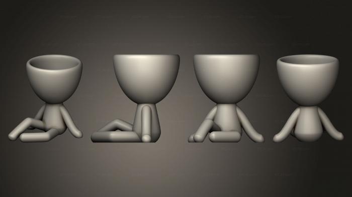 Вазы (Vaso 1, VZ_1385) 3D модель для ЧПУ станка