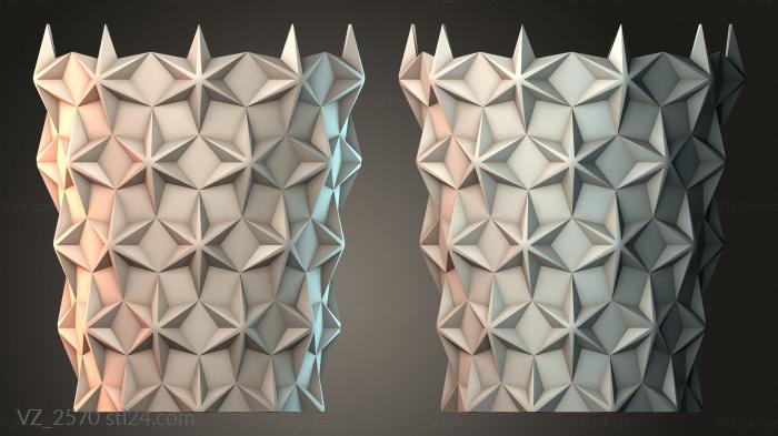 Вазы (Ваза, VZ_2570) 3D модель для ЧПУ станка