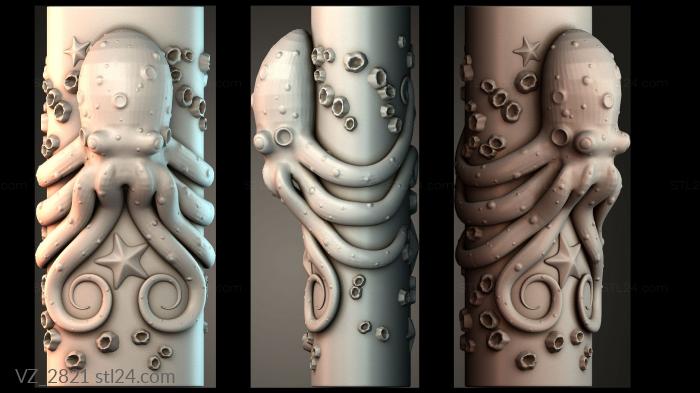 Чехол для зажигалки Octopus