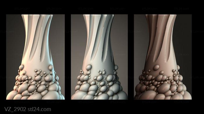 Ваза с галькой