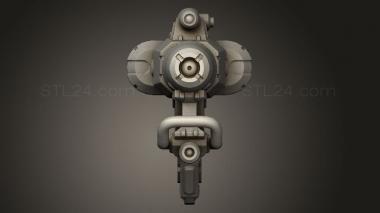 Weapon rifle laser 3d model