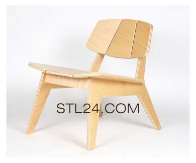 2D мебель (Удобство, 2DM_0011) 3D модель для ЧПУ станка