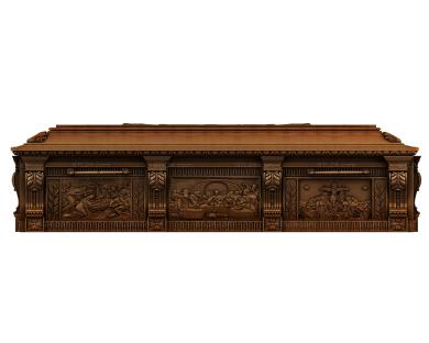 Coffin (GRB_0002) 3D models for cnc