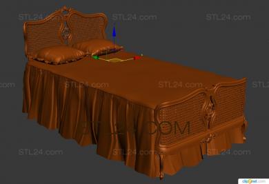 Комплекты мебели (KMB_0016-03) 3D модель для ЧПУ станка