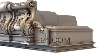 Set of furniture (KMB_0055) 3D models for cnc