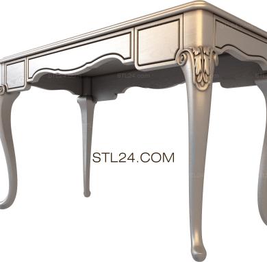 Комплекты мебели (KMB_0232) 3D модель для ЧПУ станка