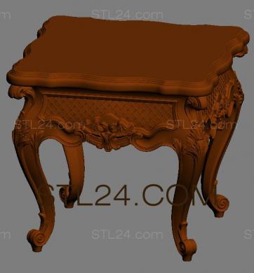 Set of furniture (KMB_0285) 3D models for cnc