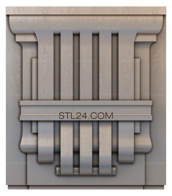 Комплекты накладок (KNK_0011-5) 3D модель для ЧПУ станка